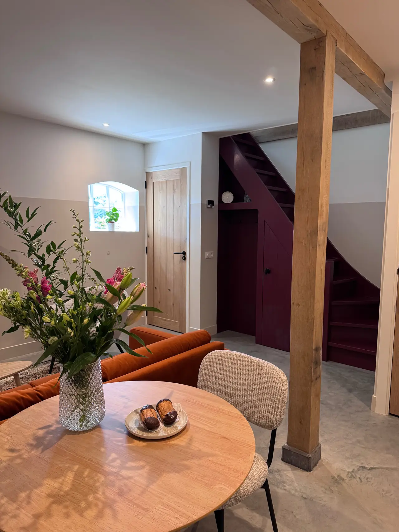 Sfeervolle woonkamer De Oude Schuur