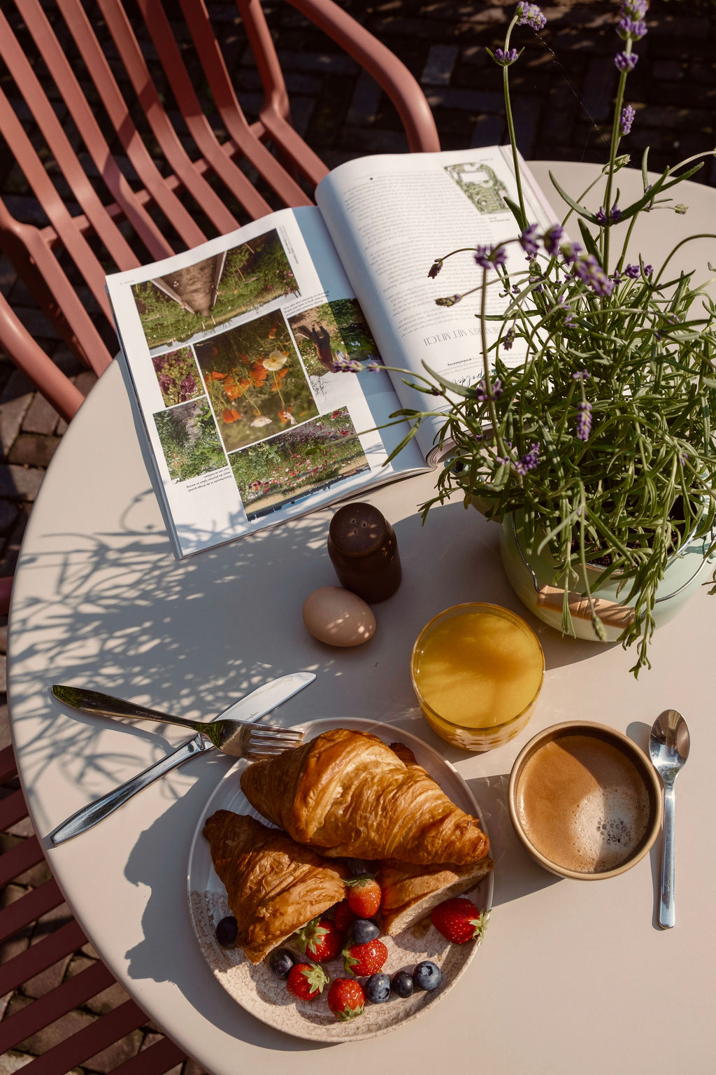 Genieten in de buitenlucht